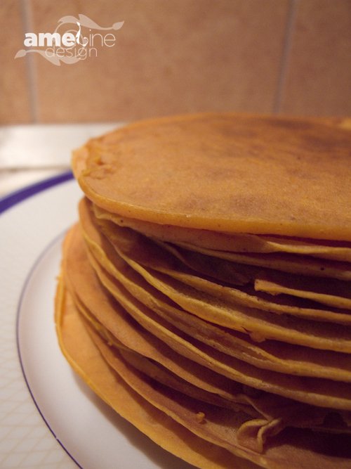 Netti sütőtökös palacsintája